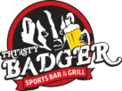 Thirsty Badger Bar Logo
